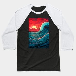 Wave Baseball T-Shirt